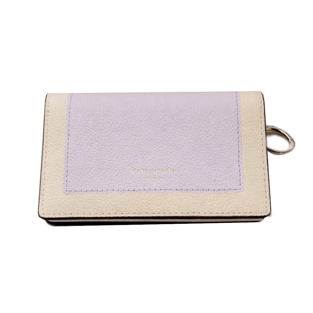 Kate Spade Margaux Key Ring Wallet Lilac / Moonlight NWOT $98 Retail
